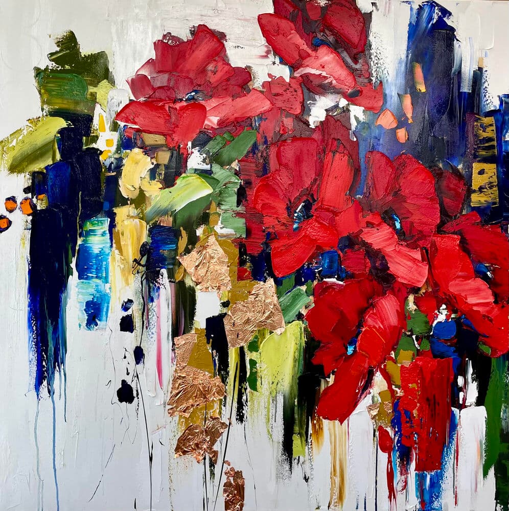 Painting titled: out in the open